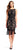 Adrianna Papell - Fringe Hemmed Lace Ornate Dress AP1D100060 CCSALE 8 / Black Nude