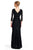 Adrianna Papell - Long Sleeves Lace Long Dress 91879130 Special Occasion Dress