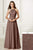 Adrianna Papell Platinum - 40175 Lace Halter Chiffon A-line Dress Bridesmaid Dresses