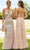 Adrianna Papell Platinum - 40345 Sleeveless Sequin A-Line Gown Bridesmaid Dresses