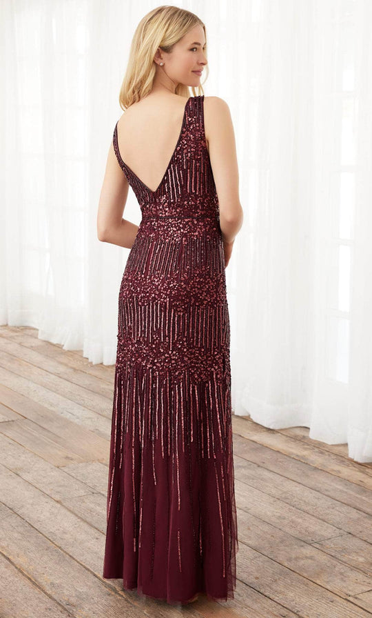 Adrianna Papell Platinum 40391 - Sequined Dress