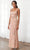 Adrianna Papell Platinum 40394 - Embellished A-line Gown Evening Dresses