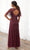 Adrianna Papell Platinum 40395 - Flutter Sleeve V Neck Dress Evening Dresses
