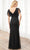Adrianna Papell Platinum 40401 - Embellished Evening Long Dress Evening Dresses