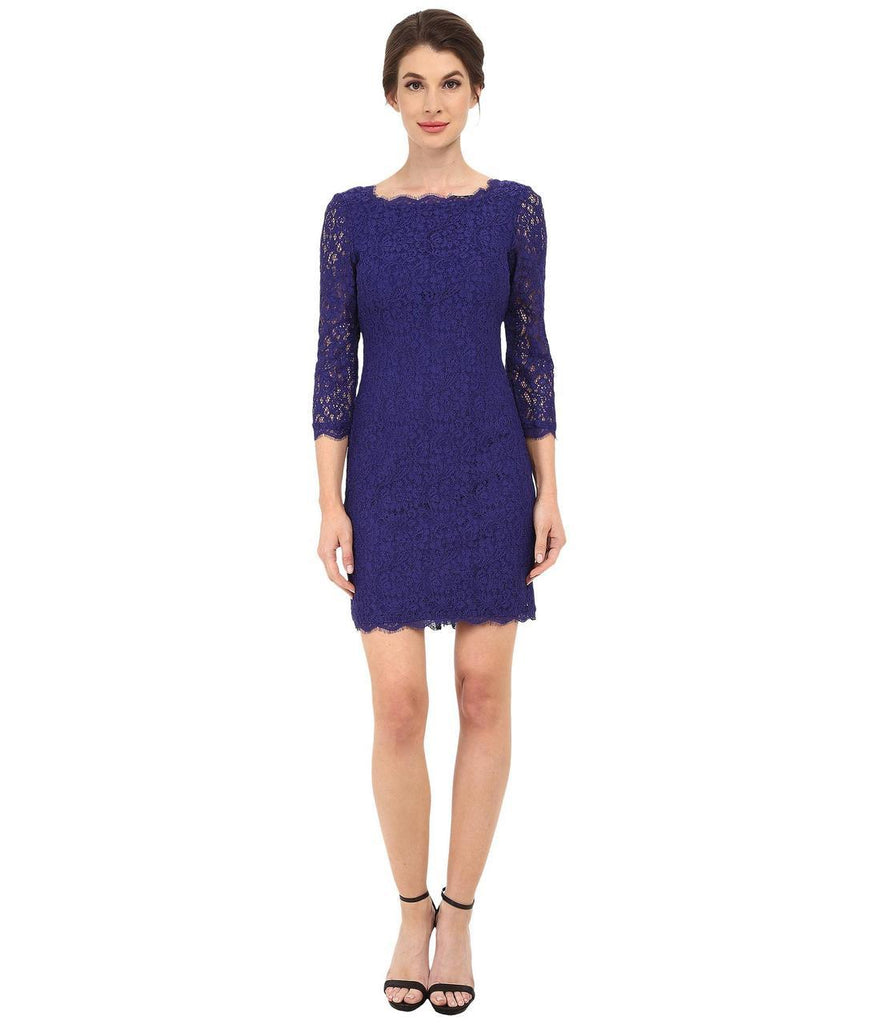 Adrianna Papell - Scalloped Lace Dress 41864782 Adrianna Papell - Scalloped Lace Dress 41864782