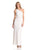Adrianna Papell - Sequined Asymmetric Dress 91880950 Special Occasion Dress 12 / Ivory