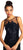 Adrianna Papell Sequined Illusion Bateau Sheath Dress AP1E200464 - 1 Pc Black in Size 14P Available CCSALE 14P / Black