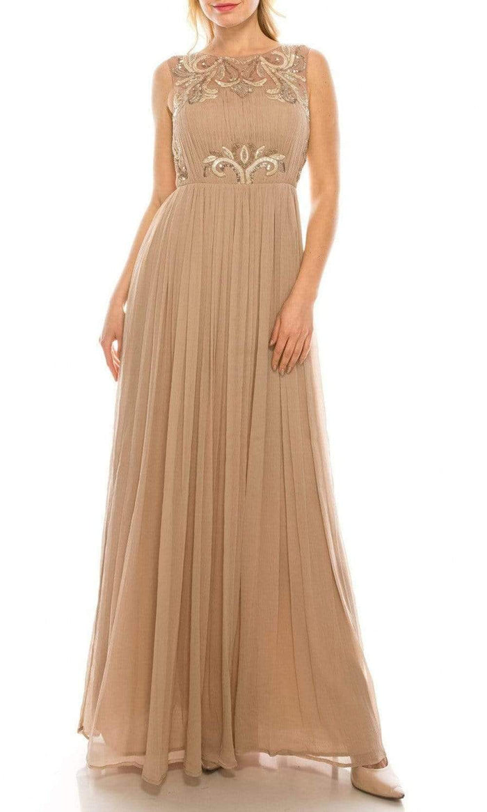 Aidan Mattox - 54471290 Sequined Jewel Pleated Dress Prom Dresses