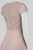Aidan Mattox - Aidan by MN1E200675 Lace V-neck Chiffon A-line Dress Special Occasion Dress