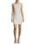 Aidan Mattox - Bateau Neckline Embroidered Short Dress 54465560 Special Occasion Dress 2 / Silver