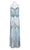 Aidan Mattox - Blouson V Neck Sheath Dress MD1E203800 - 1 pc Cloud Blue In Size 12 Available CCSALE 12 / Cloud Blue