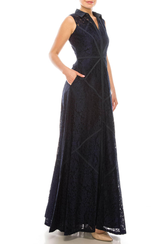 Aidan Mattox - Lace Long Dress 54473060