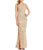 Aidan Mattox - MD1E200658 Ornate Embroidered Lace Gown Special Occasion Dress