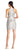 Aidan Mattox - MD1E202401 Bedazzled Halter Cocktail Dress Special Occasion Dress