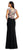 Aidan Mattox - MD1E202412 Embellished Taffeta Bateau Trumpet Dress Special Occasion Dress