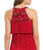 Aidan Mattox - MD1E202713 Embellished Halter Tiered Tassel Dress Special Occasion Dress