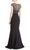 Aidan Mattox - MD1E203319 Embellished Bateau Trumpet Dress Evening Dresses