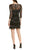 Aidan Mattox - MD1E203483 Sequin Illusion Sheath Dress Graduation Dresses