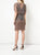Aidan Mattox - MD1E203488 Embellished Loose Bodice Short Dress Special Occasion Dress