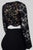 Aidan Mattox - MN1E200556 Two Piece Lace Sheath Dress Special Occasion Dress