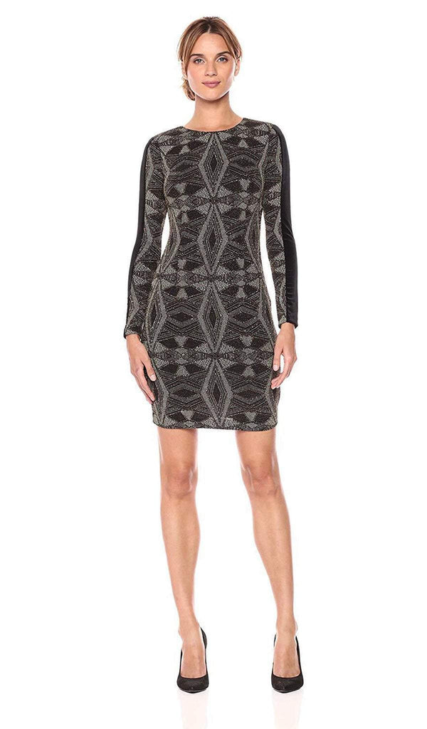 aidan mattox gold cocktail dress Foiled Stretch Mikado Cocktail Dress (Women)