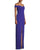 Aidan Mattox - MN1E202585 Off-Shoulder Scuba Crepe Long Sheath Dress Special Occasion Dress