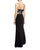 Aidan Mattox - MN1E203437 Floral Bodice Sleeveless A-line Dress Special Occasion Dress