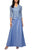 Alex Evenings - 1121198 Lace and Chiffon Dress with Lace Jacket Mother of the Bride Dresses 18 / Antique Blue