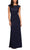 Alex Evenings - 1121585 Cap Sleeve Lace Flowy Dress Mother of the Bride Dresses 16 / Navy