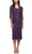 Alex Evenings - 112264 Two-Piece Allover Lace Jacket Dress Mother of the Bride Dresses 16 / Eggplant