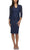 Alex Evenings - 112264 Two-Piece Allover Lace Jacket Dress Mother of the Bride Dresses 8 / Navy