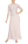 Alex Evenings - 112318 Scallop Lace Mock Dress with Chiffon Skirt Mother of the Bride Dresses 8 / Shell Pink