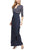 Alex Evenings - 125196 Square Neck Sheath Gown With Bolero Jacket Special Occasion Dress