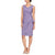 Alex Evenings - 134005 Faux Surplice Fitted Dress with Jewel Accent Cocktail Dresses 2 / Icy Orchid