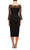 Alex Evenings - 260146 Embellished Bateau Fitted Dress Cocktail Dresses