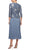 Alex Evenings 2962675 - Square Neck Two-piece Tea-Length Dress Cocktail Dresses