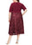Alex Evenings - 4121465 Surplice V-Neck Plus Size Rosette Dress Cocktail Dresses