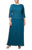 Alex Evenings - 412318 Sequin Lace Chiffon Faux Two-Piece Long Dress Mother of the Bride Dresses