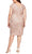 Alex Evenings - 417654 Sequin Cap Sleeve Midi Dress Mother of the Bride Dresses