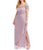 Alex Evenings - 433026 Glitter Mesh Sheath Dress Mother of the Bride Dresses 14W / Mauve
