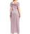 Alex Evenings - 433026 Glitter Mesh Sheath Dress Mother of the Bride Dresses