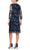 Alex Evenings - 81122202 Embroidered Lace Mock Jacket Jersey Dress Mother of the Bride Dresses