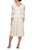 Alex Evenings - 81122420 Embroidered Quarter Sleeves A-Line Dress Special Occasion Dress