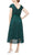 Alex Evenings 81171189 - V Neck Short Sleeve Tea Length Lace Dress Homecoming Dresses
