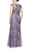 Alex Evenings - 8117897 V-Neck Floral Embroidered Gown With Shawl Mother of the Bride Dresses