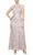 Alex Evenings 8117912 - Floral Embroidered Lace A-line Full Gown Prom Dresses 2 / Rose