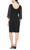 Alex Evenings 8127604 - Jeweled Split Sleeve Cocktail Dress Special Occasion Dress