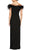 Alex Evenings 81351465 - Feather-Trimmed Sheath Evening Dress Special Occasion Dress