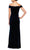 Alex Evenings 81917705 - Off Shoulder Velvet Evening Dress Special Occasion Dress