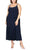 Alex Evenings - Bead-Trimmed A-Line Set 435372 - 1 pc Navy In Size 20W Available CCSALE 20W / Navy